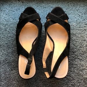 ALDO peep toe heels